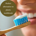 ECOFRIENDS Natural Bamboo Toothbrush | Eco - Friendly Dental Care | Box of 7 - ECOFRIENDS - ECOFRIENDS