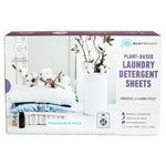 ECOFRIENDS laundry detergent sheets. Fragrance-free.